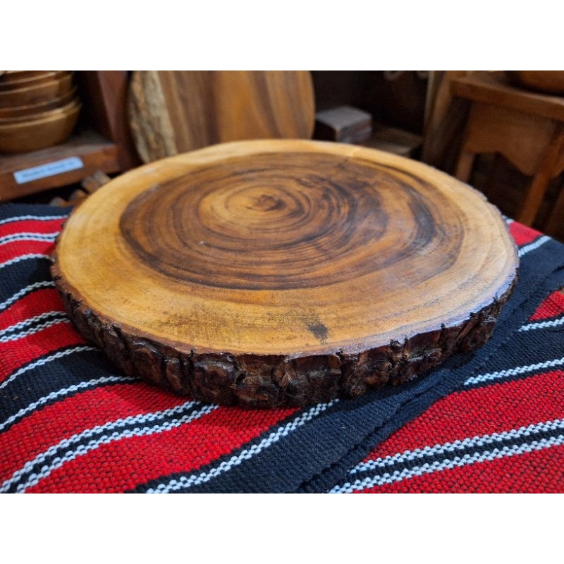 Rustic Wooden Cutting Board Display Board Centerpiece Rustic Decor ...