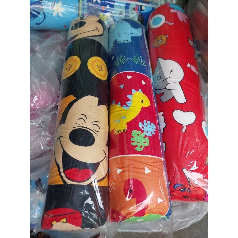 HOTDOG BOLSTER PILLOW URATEX FOAM 24X33 INCHES LONG WITH CANADIAN