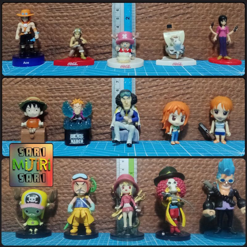 One Piece Pepsi Coca-Cola WCF chibi: Ace Usopp Chopper Merry Luffy ...