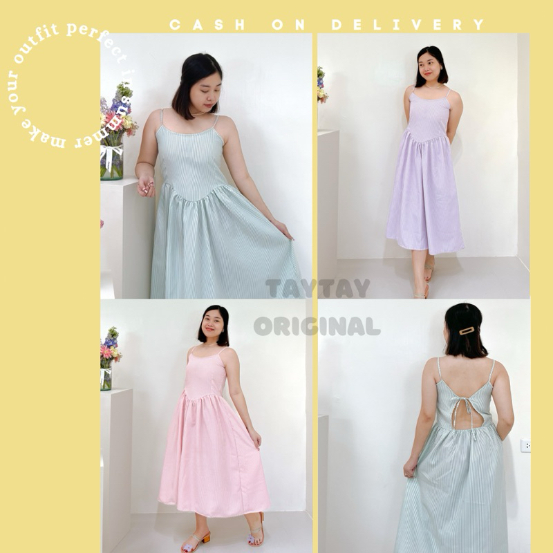 Valerie Backless Dress_Taytay | Shopee Malaysia