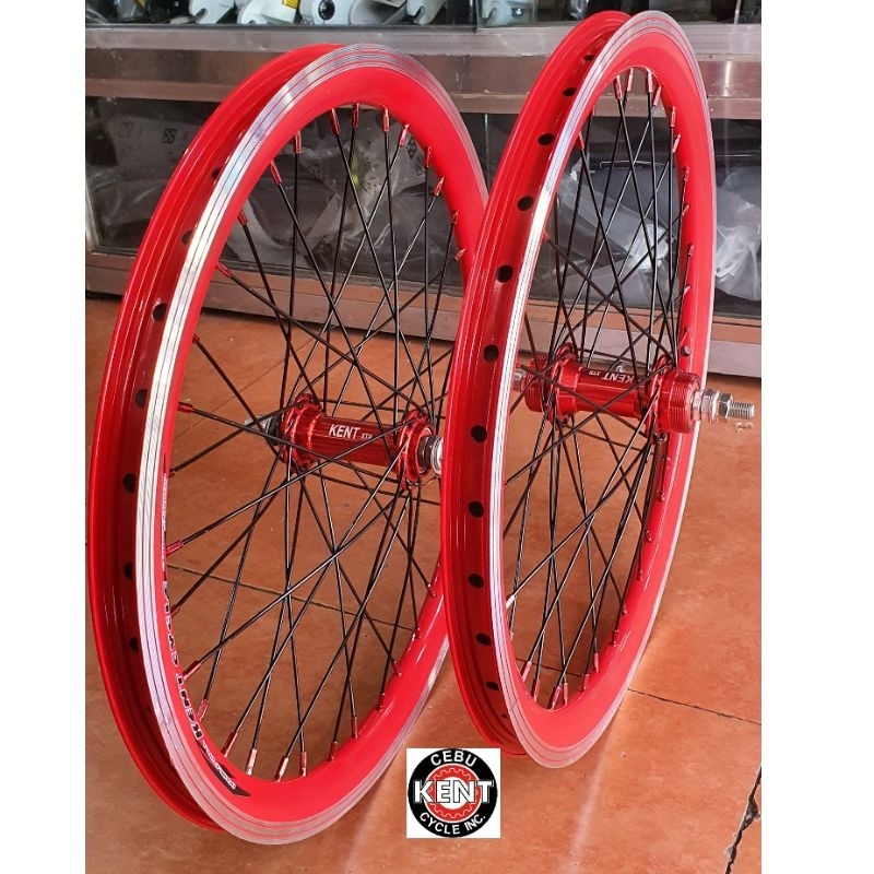 Kent XTR 20 sealed bearing hub Wheelset stainless spoke Front & Rear ...