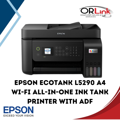 Epson EcoTank L5290 A4 Wi-Fi All-in-One Ink Tank Printer with ADF ...