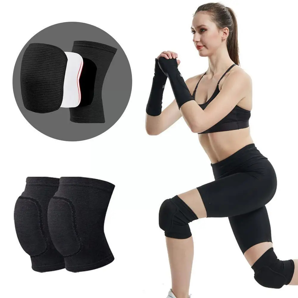 Thickened Sponge Knee Pads Elastic Sports Compression For Dancing Yoga