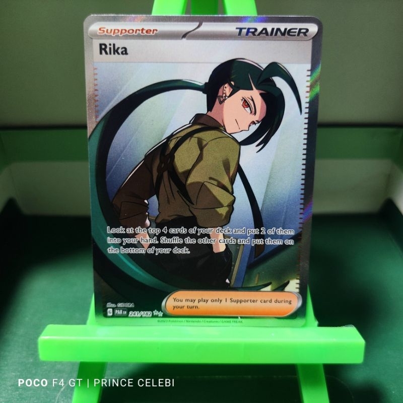 Pokemon TCG - Rika Full Art | Shopee Malaysia