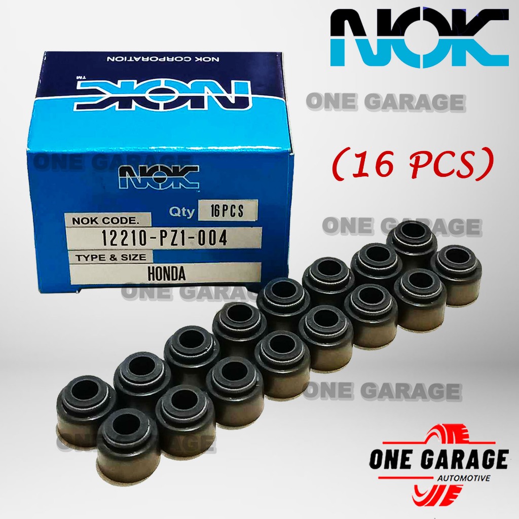 NOK Valve Seal For HONDA (16pcs) PH12, PH15, D15B, D16, PH16, B16, B18