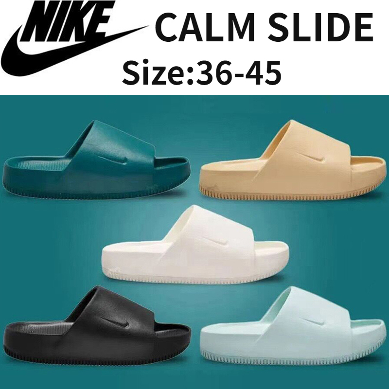 2023 New Nike Calm Slide Sandals For Men Soft Waterproof Home