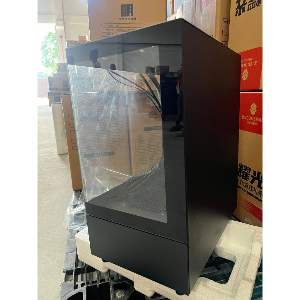 WJ COOLMAN MING WHITE/BLACK COMPUTER CASE | Shopee Malaysia