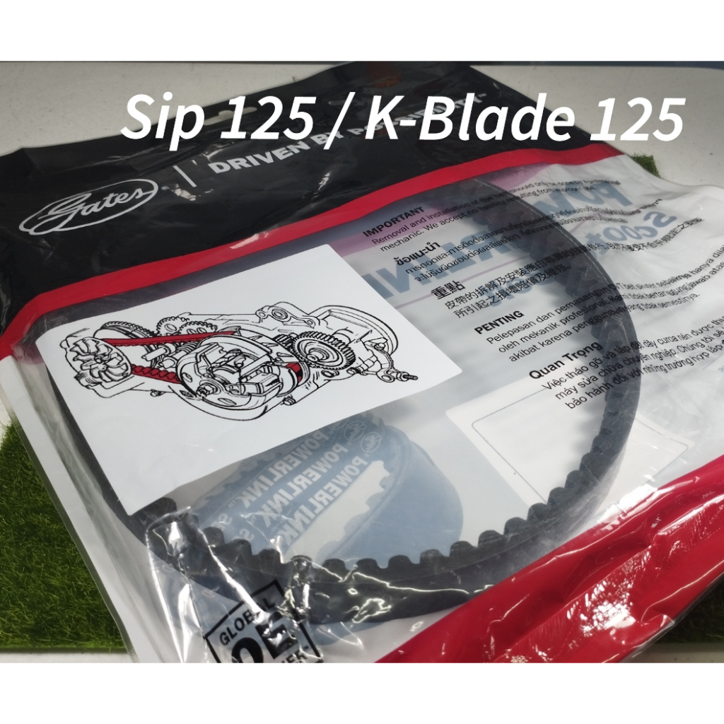 Euro Keeway Sip 125 / K-blade 125 V - Belt (Drive Belt) 