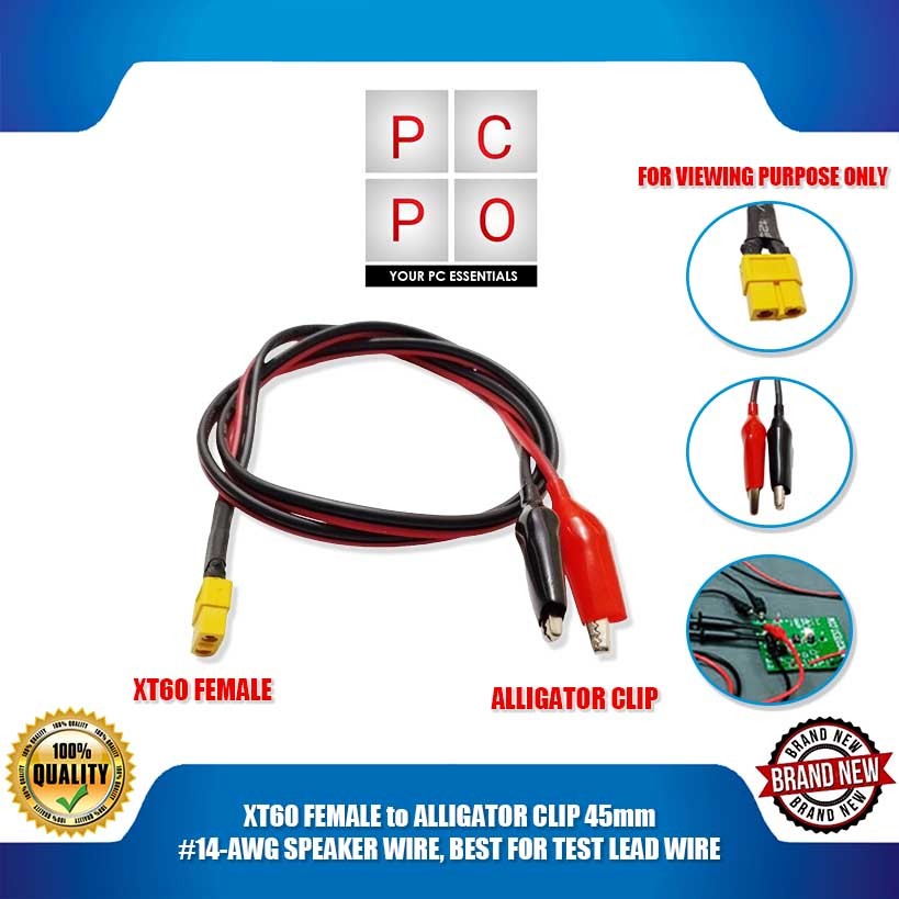 Cavo Adattatore XT60 Femmina A Clip Coccodrillo - 53 Cm, 14AWG, Per Centrali Elettriche E Batterie - Foto 9