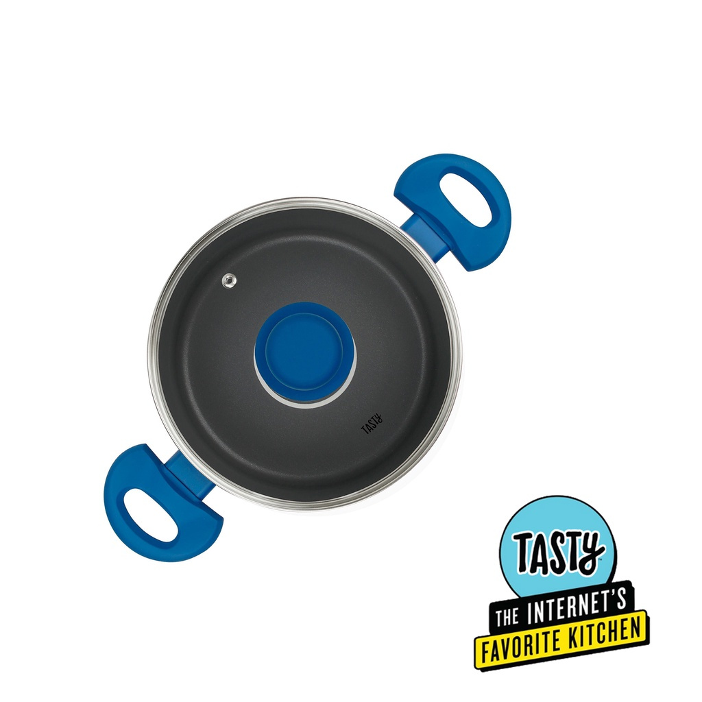 Tasty Cook Pot with Lid & Oil Dosage System 20cm Premium Non-Stick ...