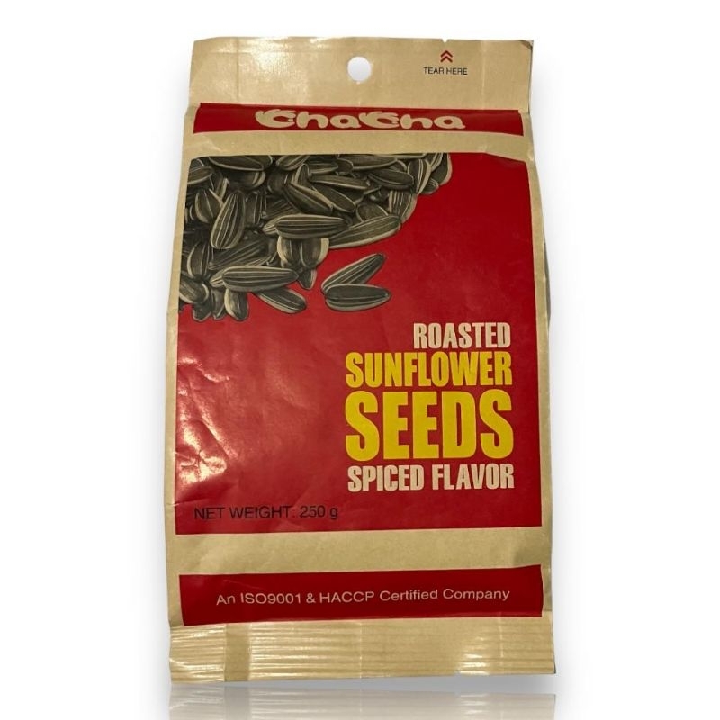 ChaCha Roasted Sunflower Seeds Spiced Flavor 130g Shopee Malaysia
