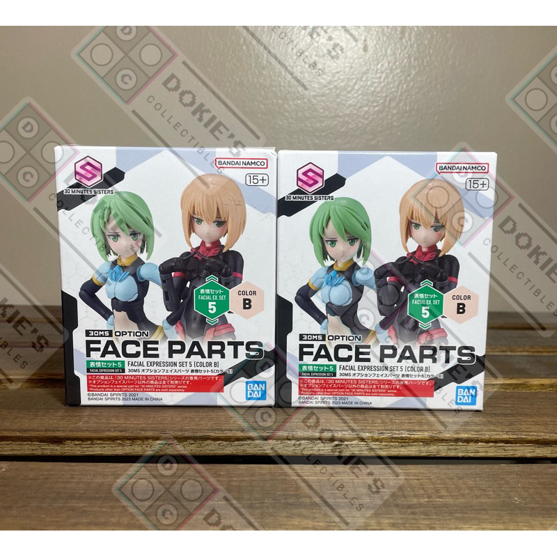 Mô Hình Phụ Kiện Bandai 30MS Optional Face Parts Facial Expression Set 6 Color C Gdb 30ms  I.11442794