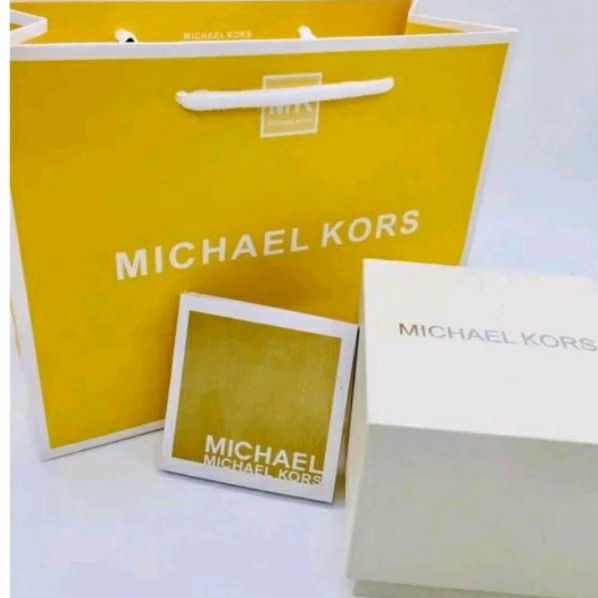 GIFT BOX FOR WATCHES HIGH QUALITY UNISEX STYLE MK WHITE BOX MK MANUAL MK PAPER BAG Shopee Malaysia