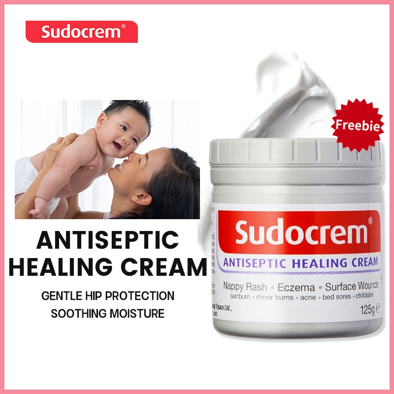 Sudocrem Antiseptic Healing Cream 125g For Baby Nappy Rasheczema