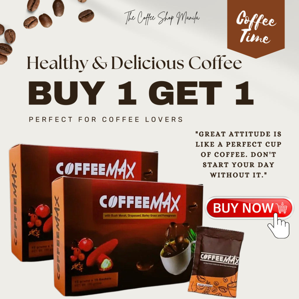 Coffee Max Coffee Mix (15g x 10 sachets) (Net Wt. 150 grams) | Shopee ...