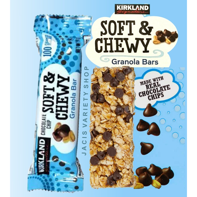 Kirkland Signature Soft & Chewy Granola Bars Shopee Malaysia