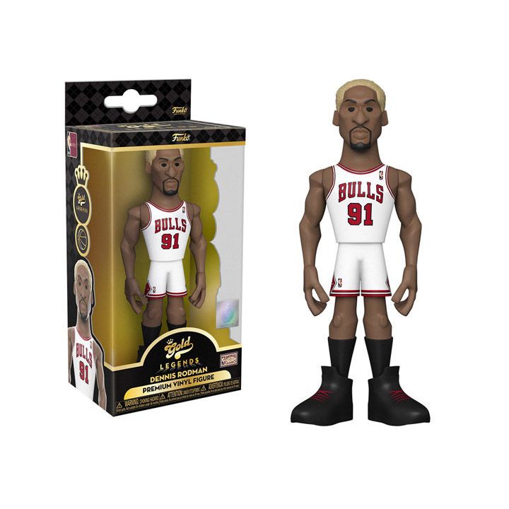 Funko Pop! NBA Dennis Rodman – Chicago Bulls Edition | Vinyl-Figur 9,5 Cm, Sammlerstück Für Fans