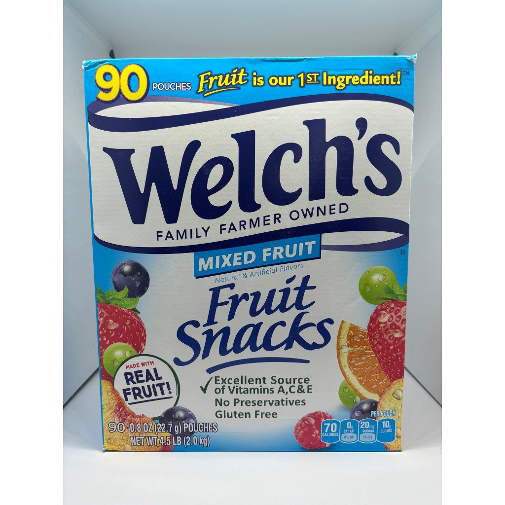 Welch’s and Mott's Fruit Snacks Box 22.7g 0.8 oz Imported from USA