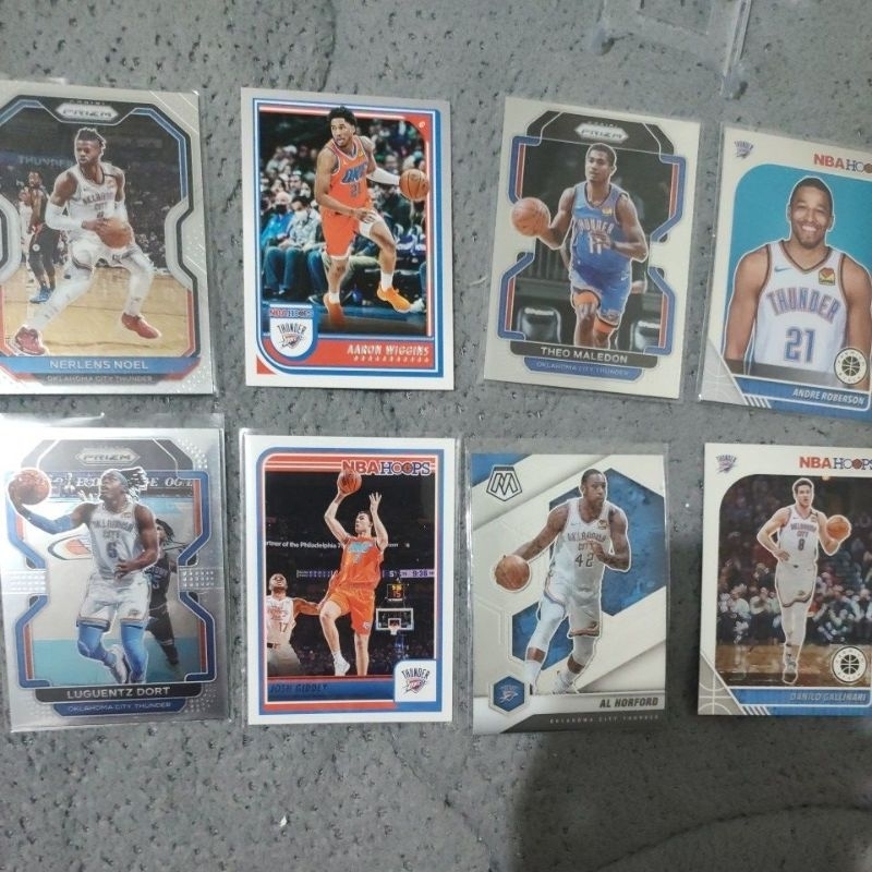 Oklahoma Thunders Lot (8 Cards) | Shopee Malaysia