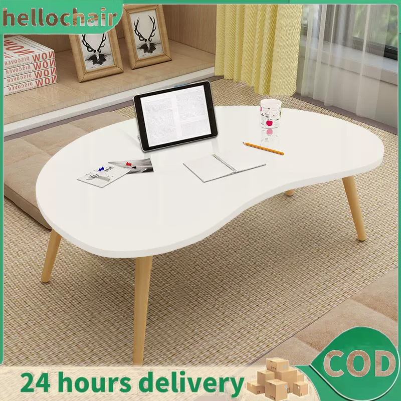 White simple home living room coffee table Bedroom floor standing ...