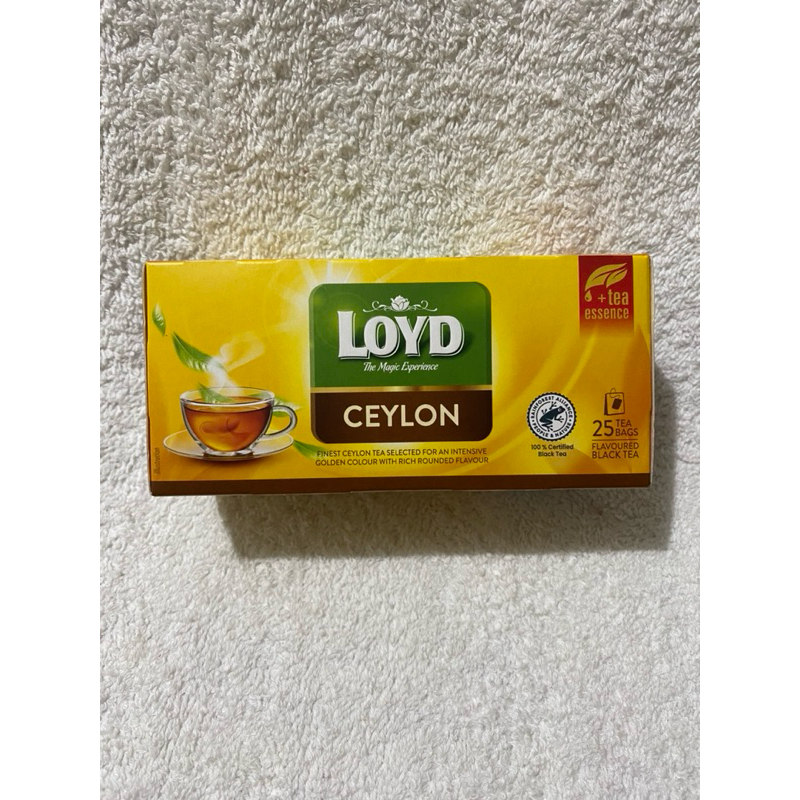 LOYD Ceylon 25 Tea Bags Flavoured Black Tea | Shopee Malaysia