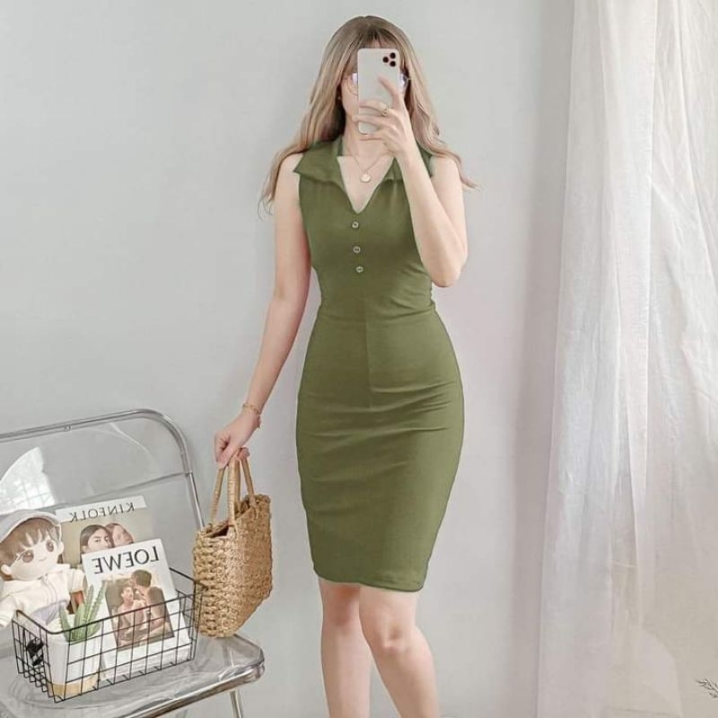 Casual dress shopee store