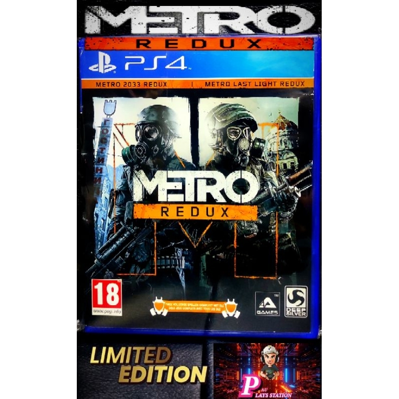Metro Redux 2 Full Games with Complete DLC for PS4 & PS5 | Shopee Malaysia