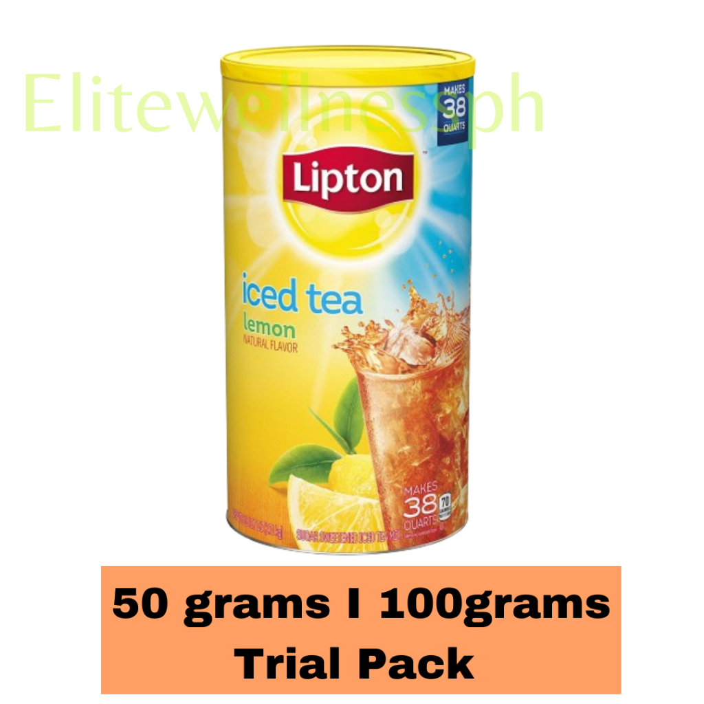 Lipton Iced Tea and Lemon ( 50 grams I 100 grams ) | Shopee Malaysia