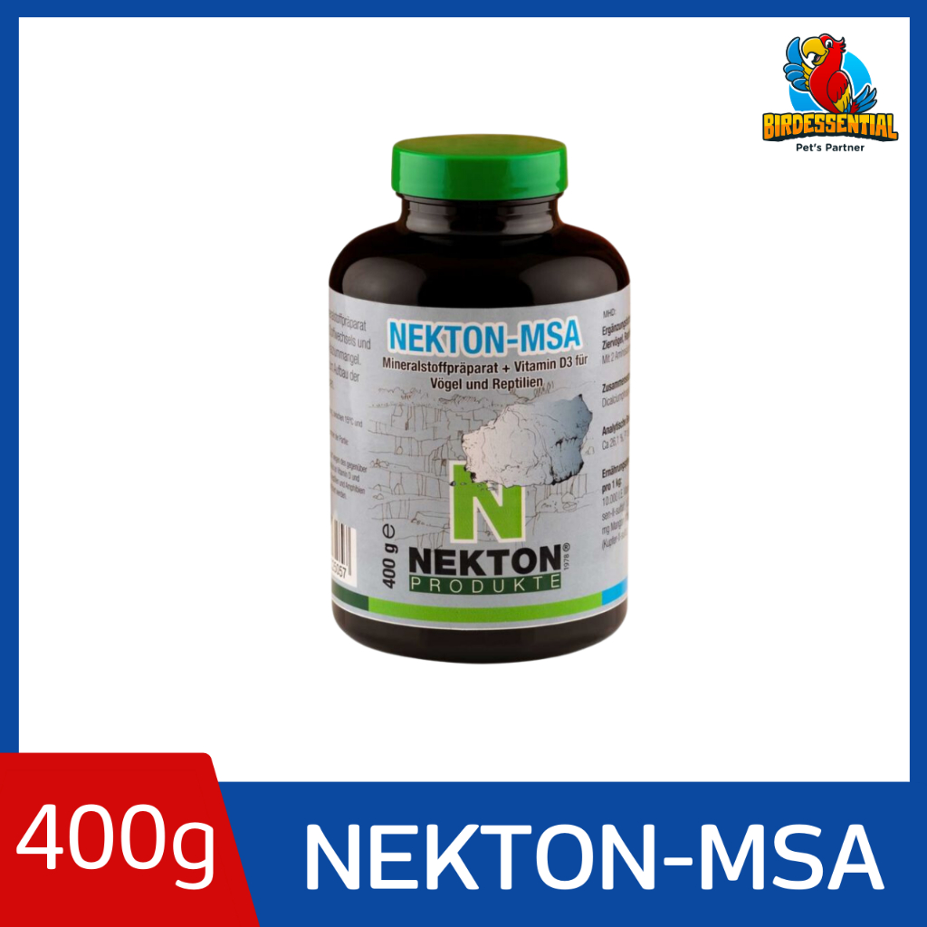 Nekton MSA: Mineralstoffpräparat mit Vitamin D3 für Reptilien