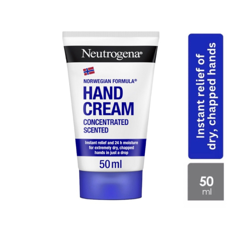 Neutrogena Hand Cream, Norwegian Formula, Dry & Chapped Hands, 50ml
