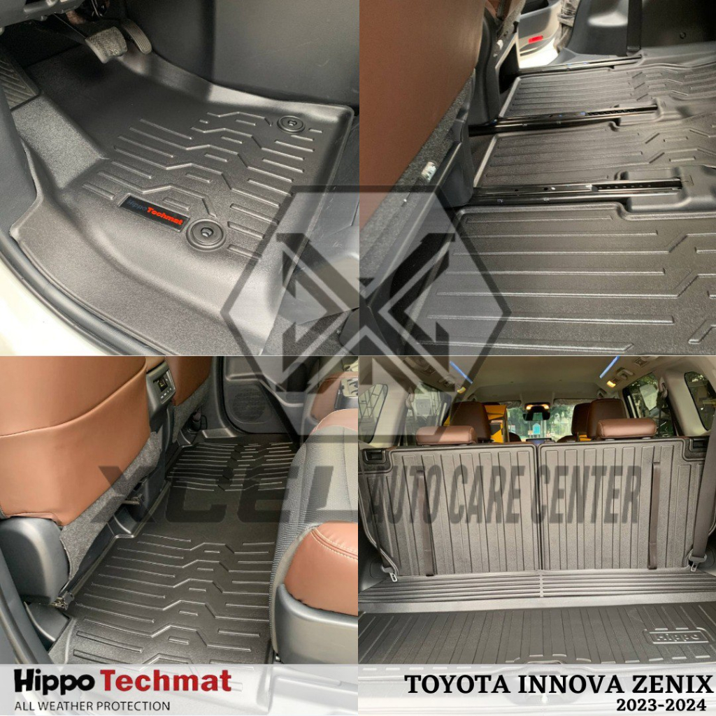 TOYOTA INNOVA ZENIX 2023-2024 Q, V VARIANTS HIPPO TECHMAT PRO DEEP DISH ...