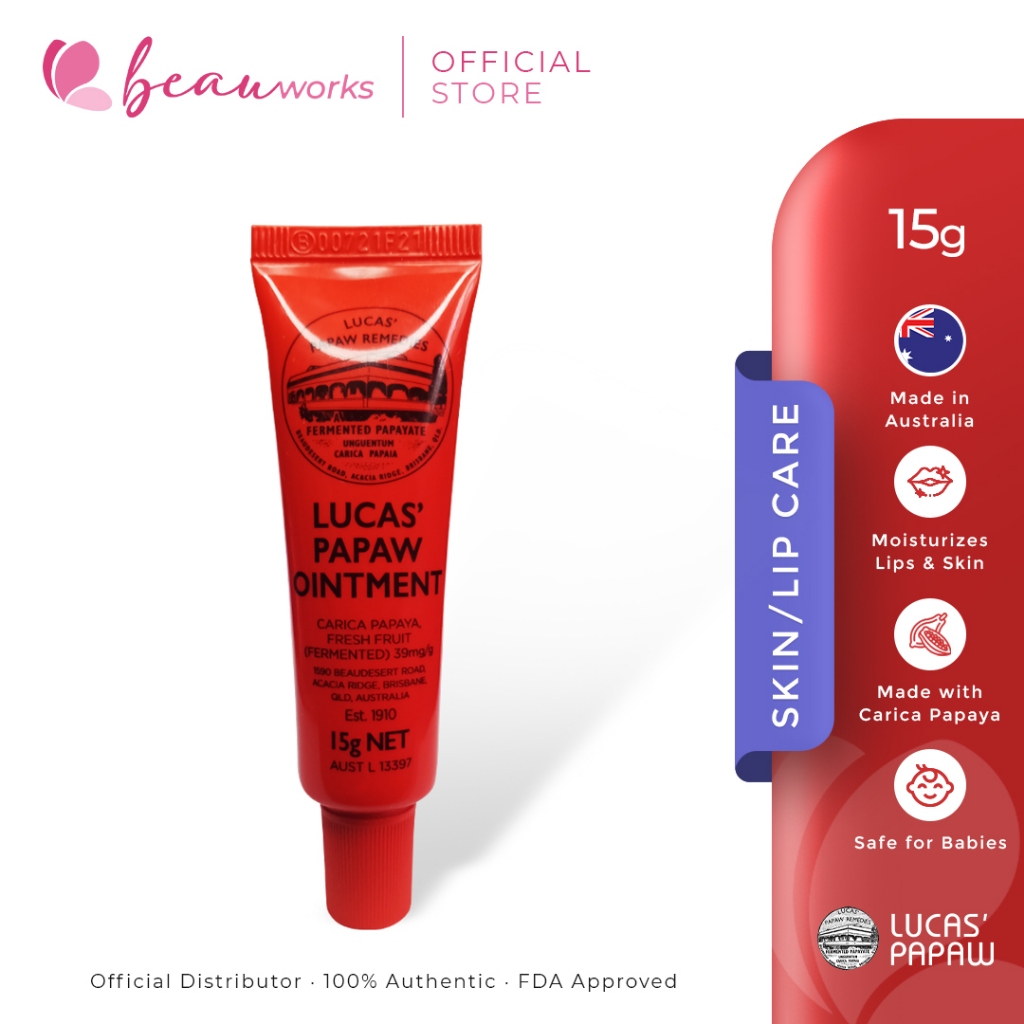 Lucas Papaw Ointment 15g Shopee Malaysia