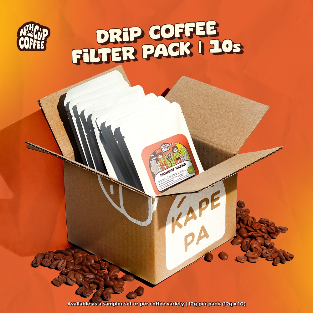 Drip Coffee Filter Pack (10pcs per set) Shopee Malaysia