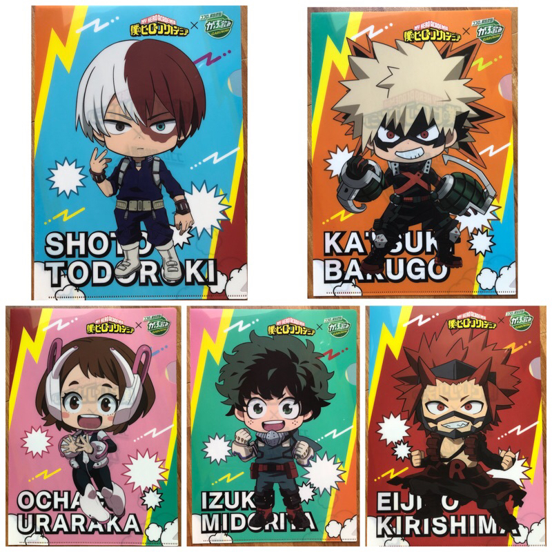 Anime My Hero Academia MHA / Boku no Hero Academia Plastic Folder w ...