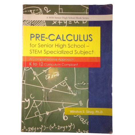 Pre-Calculus for SHS - STEM | Shopee Malaysia