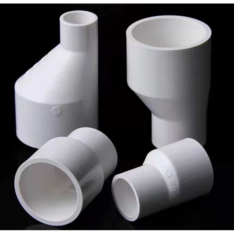 PVC white coupling reducer 1/2x 3/4, 1/2x1, 3/4x1. | Shopee Malaysia