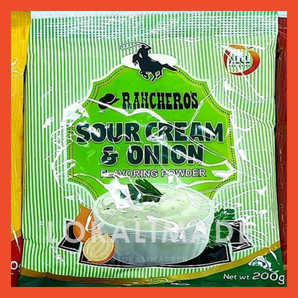 Ranchero's Sour Cream & Onion Flavoring Powder (200g) Sour Cream Powder Lokalimade Shopee