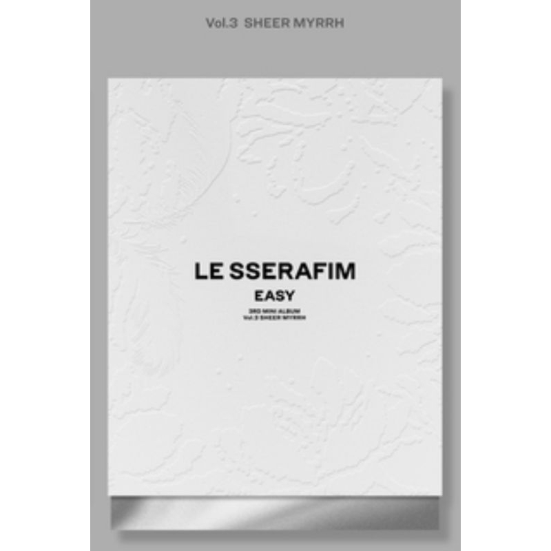 LE SSERAFIM Easy Sealed Album Lesserafim Official 3rd Mini Album Shopee Malaysia