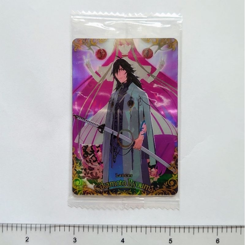 Sakamoto Ryouma Lancer Fate Grand Order FGO Wafer Card vol.12 SR25 ...
