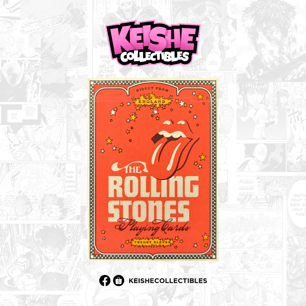 theory11 | The Rolling Stones Playing Cards | Shopee Malaysia