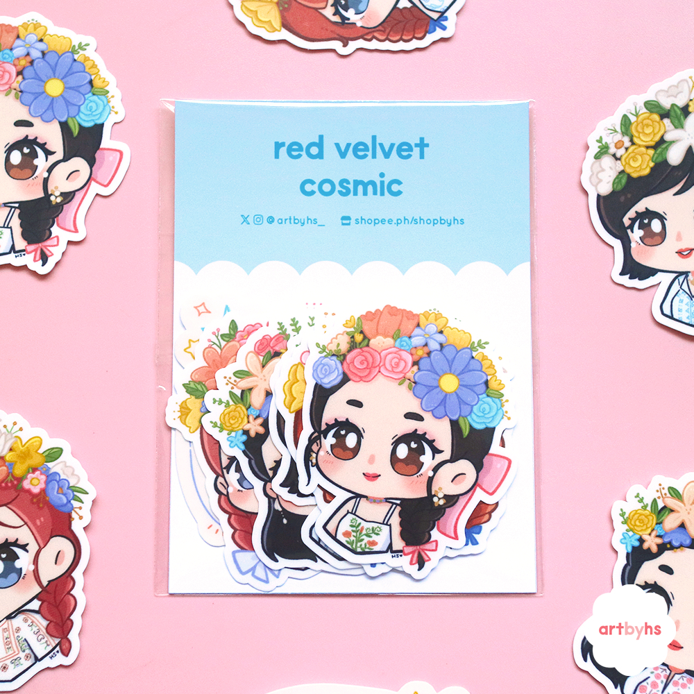 Red Velvet Cosmic Fanart Sticker Set | Shopee Malaysia