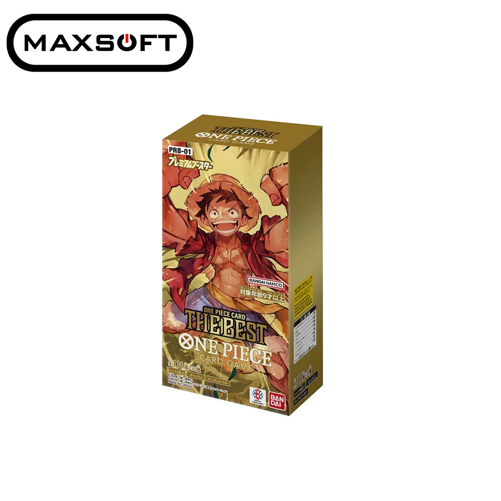 One Piece Card Game PREMIUM BOOSTER ONE PIECE CARD THE BEST BOX[PRB01](10 Packs) Shopee