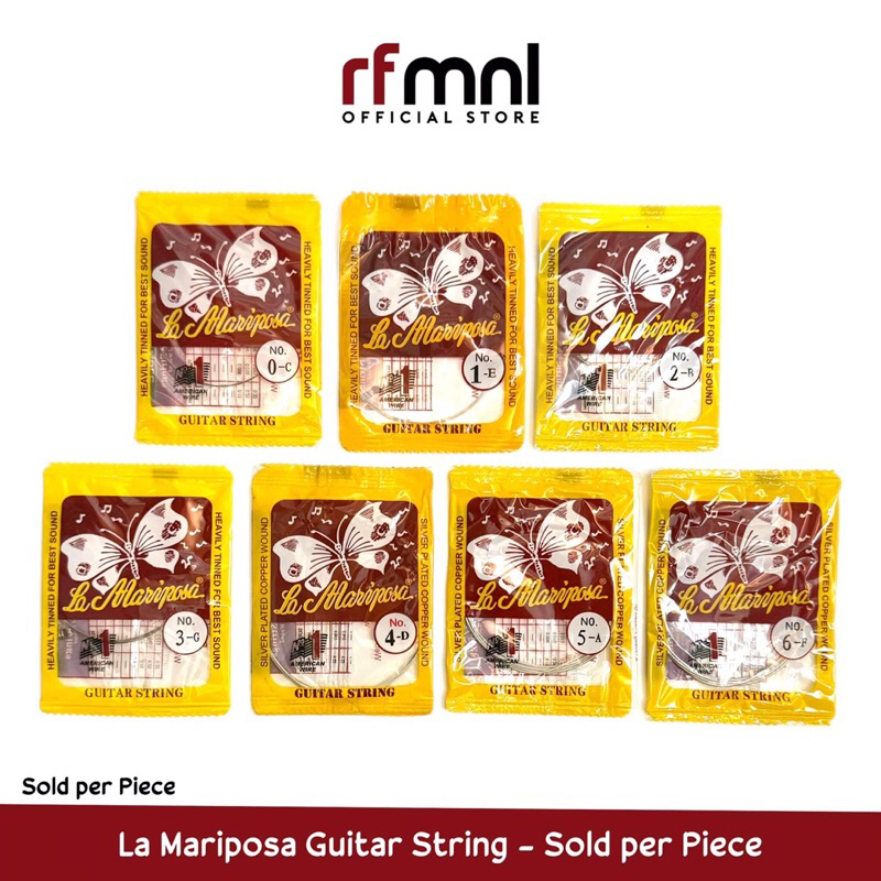 La Mariposa Guitar String-Sold Per Piece | Shopee Malaysia