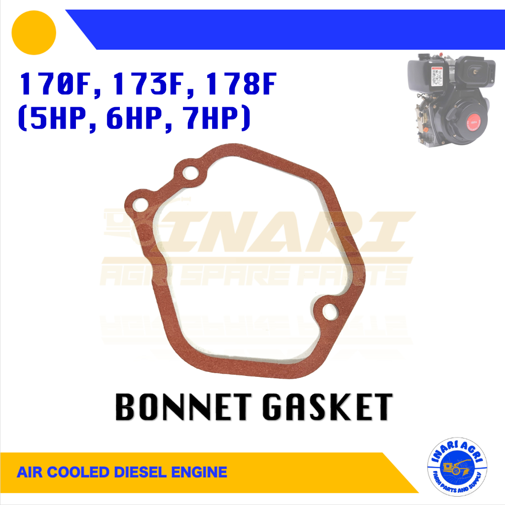 GASKET VALVE COVER GASKET 170F 173F 178F 5HP 7HP AIR COOLED