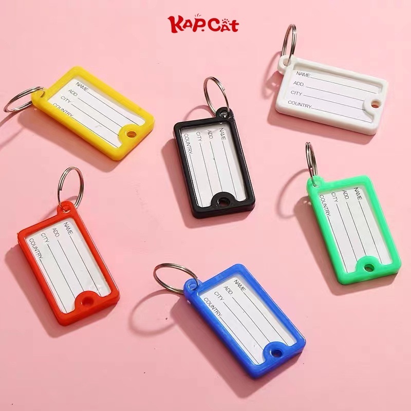 KAP.CAT CK K145 SMALL KEY TAG 4pcs | Shopee Malaysia