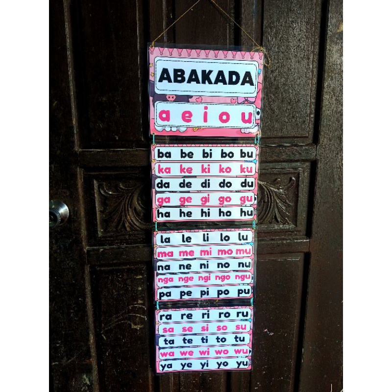 ABAKADA HANGING CHART MAKAPAL | Shopee Malaysia