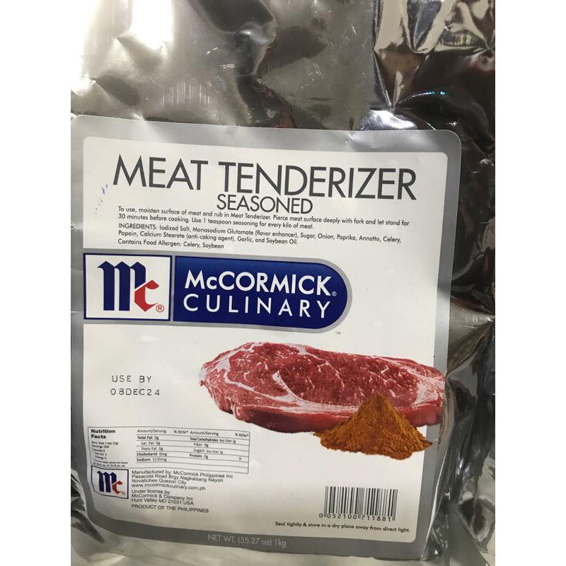 McCormick Meat Tenderizer Seasoned 1kg Shopee Malaysia