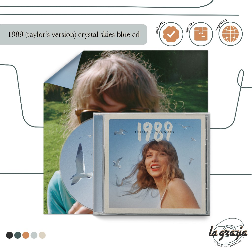 1989 (Taylor's Version) CD [ON HAND] | TAYLOR SWIFT | Shopee Malaysia
