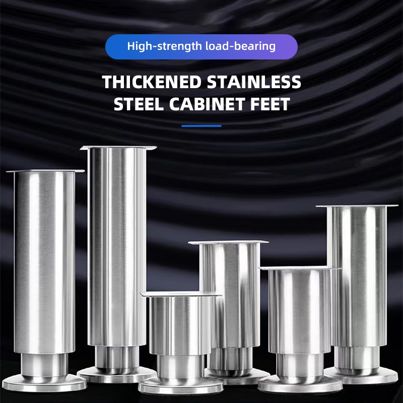Adjustable Stainless Steel Sofa Table Stand Metal Furniture Legs Cabinet Foot Table Height ...