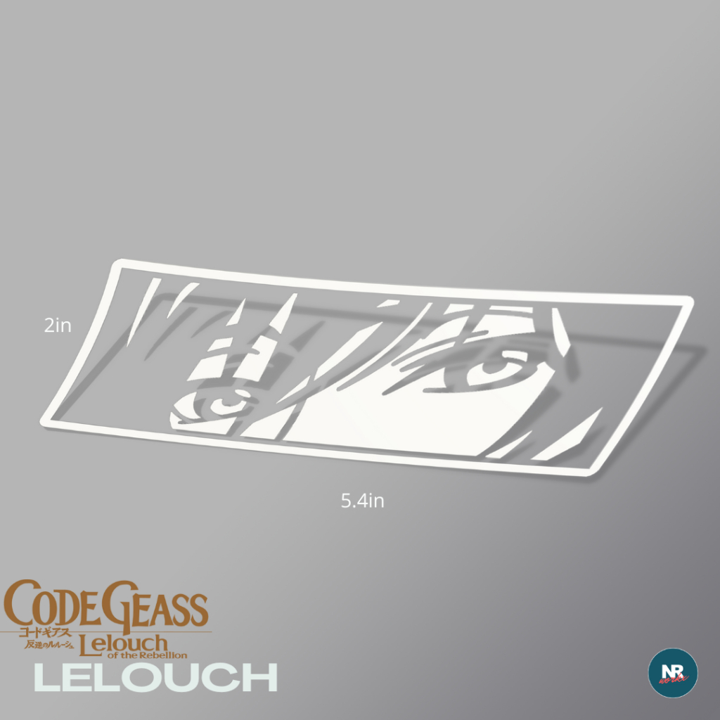 Code Geass Model Kit Code Geass Anime Car Body Stickers Anime Itasha ...